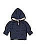 Carter's Blue Zip Up Hoodie 9-12 MO / 12 MO - photo 1
