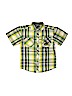 Beverly Hills Polo Club Green Short Sleeve Button-Down Shirt Size 8 - 10 - photo 1