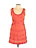 Yoana Baraschi 100% Silk Red Casual Dress Size 6 - photo 1