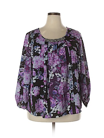 Jaclyn Smith 3/4 Sleeve Blouse (view 1)
