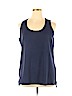 Isaac Mizrahi LIVE! 100% Cotton Blue Tank Top Size XL - photo 1