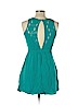 Forever 21 100% Rayon Teal Casual Dress Size L - photo 2
