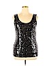 Banana Republic 100% Cotton Black Sleeveless Top Size XL - photo 1