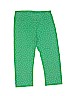 Hanna Andersson Polka Dots Green Casual Pants Size 130 cm / US 8 - photo 1