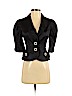 Yoana Baraschi 100% Polyester Black Blazer Size 2 - photo 1