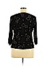 Briggs New York Black 3/4 Sleeve Top Size XL - photo 2