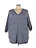 Torrid Blue Pullover Sweater Size 5X Plus (5) - photo 1