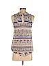 Ginger G. Ivory Sleeveless Top Size S - photo 2