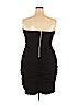 Torrid 100% Polyester Black Cocktail Dress Size 20 - photo 2