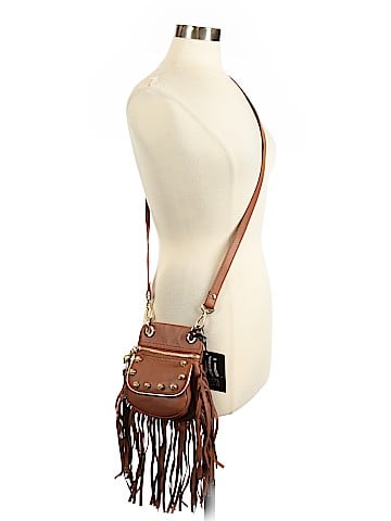 Chi By Carlos Falchi Leather Crossbody Bag (view 2)