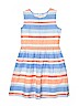 Gymboree 100% Cotton Stripes Blue Dress Size 8 - photo 1