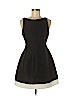 Halston Heritage Black Casual Dress Size 4 - photo 1