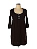 Maggy London Brown Casual Dress Size XL - photo 1