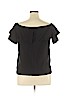 Ann Taylor Black Short Sleeve Top Size XL - photo 2