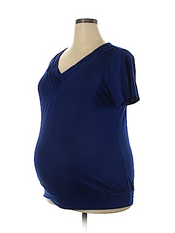 Motherhood Short Sleeve Blouse (view 1)