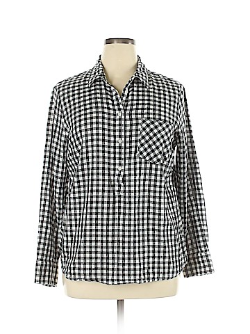 Merona Long Sleeve Button-Down Shirt (view 1)