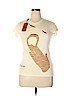 Missoni 100% Cotton Ivory Short Sleeve T-Shirt Size 10 - photo 1
