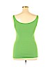 Ann Taylor LOFT 100% Cotton Green Tank Top Size XL - photo 2