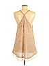 Double Zero Tan Sleeveless Blouse Size M - photo 2