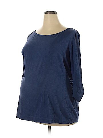 Motherhood 3/4 Sleeve Blouse (view 1)