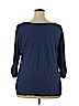 Motherhood Blue 3/4 Sleeve Blouse Size 2X - photo 2
