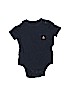 Baby Gap 100% Cotton Blue Short Sleeve Onesie Size 3-6 mo - photo 1