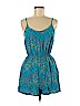 Mossimo Supply Co. 100% Rayon Blue Romper Size M - photo 1