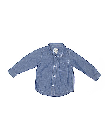 The Children's Place Long Sleeve Button-Down Shirt (view 1)