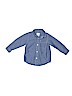 The Children's Place 100% Cotton Blue Long Sleeve Button-Down Shirt Size 2T - photo 1