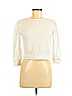 Forever 21 100% Cotton White Long Sleeve Top Size M - photo 1