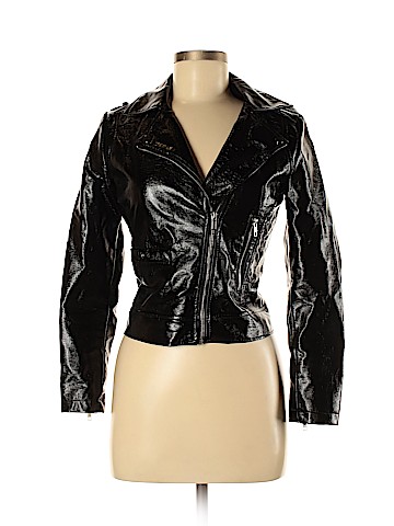 Charlotte Russe Faux Leather Jacket (view 1)