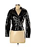 Charlotte Russe 100% Polyurethane Black Faux Leather Jacket Size XS - photo 1
