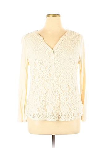 Apt. 9 Long Sleeve Top (view 1)