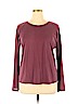 Green Envelope Burgundy Long Sleeve Top Size XL - photo 1