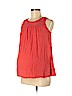Liz Lange Maternity 100% Rayon Red Sleeveless Blouse Size M - photo 1