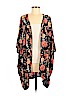 Forever 21 100% Rayon Black Kimono Size M - photo 1