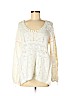 Free People 100% Cotton Ivory Pullover Sweater Size XS - photo 1