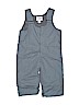 The Children's Place 100% Polyester Gray Snow Pants With Bib Size 12-18 mo - photo 1