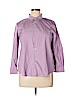 Jil Sander 100% Cotton Purple Long Sleeve Button-Down Shirt Size EU (FR) 42 / US 10 - photo 1