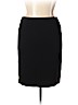 Ralph Lauren Collection Black Silk Skirt Size 12 - photo 2