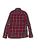 H&M 100% Cotton Red Long Sleeve Button-Down Shirt Size M (youth) - photo 2