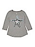Justice Gray Long Sleeve T-Shirt Size 14 - 16 - photo 1