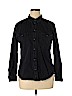American Eagle Outfitters 100% Cotton Black Long Sleeve Button-Down Shirt Size XL - photo 1