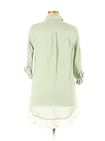 Umgee 3/4 Sleeve Button-Down Shirt (view 2)