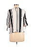 H&M 100% Viscose White 3/4 Sleeve Top Size 6 - photo 2