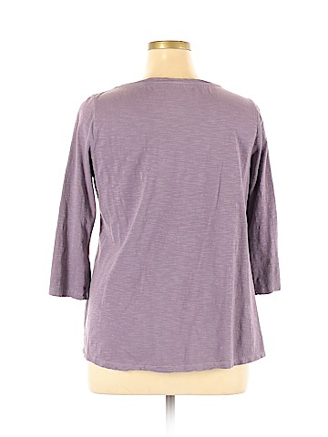 Sonoma Goods for Life 3/4 Sleeve Top (view 2)