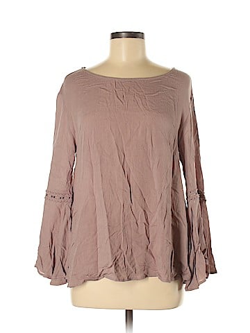 Double Zero Long Sleeve Blouse (view 1)