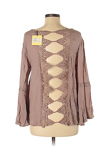 Double Zero Long Sleeve Blouse (view 2)