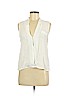 Forever 21 100% Rayon White Sleeveless Blouse Size M - photo 1