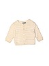 Baby Gap 100% Cotton Tan Cardigan Size 6-12 mo - photo 1